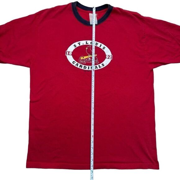 St. Louis‎ Cardinals MLB Shirt Red Men’s Size Large 2006 - Picture 4 of 9
